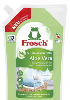 Frosch prací gel Sensitive s Aloe Vera 24 dávek, 1,44 l  - originál z Německa