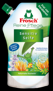Frosch Tekuté mýdlo s Aloer Vera pro děti - náhradní náplň 500 ml  - originál z Německa