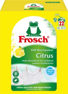 Frosch Univerzální prací prášek silou citrusů 1,45 kg, 22 dávek  - originál z Německa
