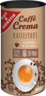 G&G Caffé Crema kávové pody 20 ks, 144g