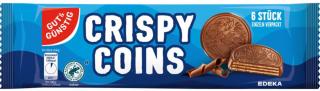 G&G CRISPY COINS křupavé sušenky obalované v čokoládě 6x24 g, 144 g  - originál z Německa