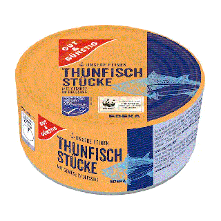 G&G Filety z tuňáka se zeleninou v dresinku 185g  - originál z Německa