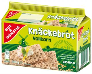 G&G Knäckebrot celozrnný žitný 250g  - originál z Německa