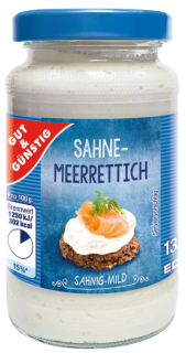 G&G Křen, smetanový 135g  - originál z Německa