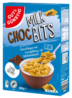G&G křupavé kousky s mléčnou čokoládou 750 g