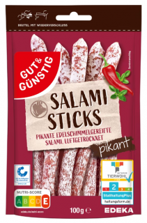 G&G Salámové tyčinky, Pikantní 100 g