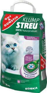 G&G Stelivo pro kočky 100% přírodní, hrudkující 10kg  - originál z Německa