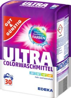 G&G Ultra prací prášek na barevné prádlo 2,025 kg  - originál z Německa