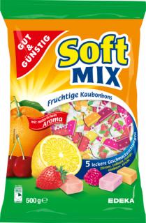 G&G Žvýkací bonbony v 5 ovocných variantách 500g  - originál z Německa