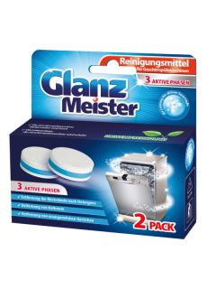 Glanz Mesiter Čistící tablety do myčky 2ks, 80g  - originál z Německa