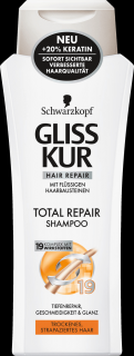 Gliss Kur regenerační šampon Total Repair 19 250 ml  - originál z Německa