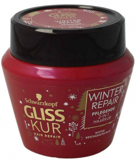 Gliss Kur Winter Reparatur Pflegende 2in1 Kur 300 ml  - originál z Německa