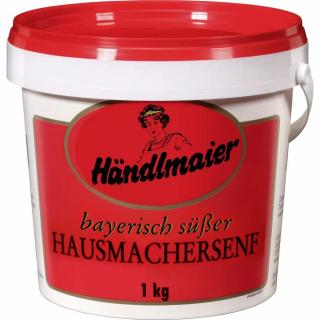 Händlmaier Bavorská sladká, domácí hořčice 1kg