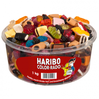 Haribo COLOR-RADO 1 kg  - originál z Německa