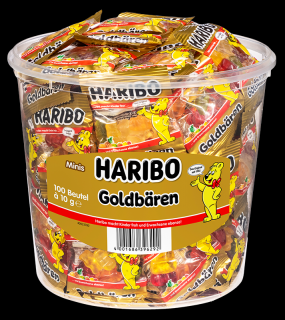 Haribo Goldbären mini - kyblík 100 ks, 1 kg