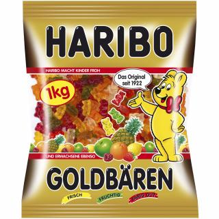 Haribo medvídci Goldbären 1 kg  - originál z Německa