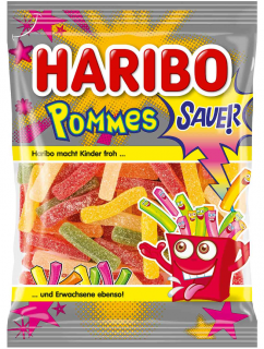 Haribo Pommes sauer, kyselé hranolky 175 g