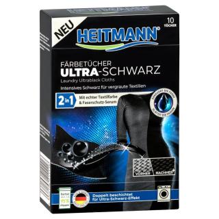 Heitmann ubrousky pro obnovu černé barvy ULTRA 10ks
