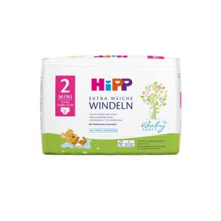 HiPP Babysanft extra měkké pleny velikost 2 (Mini, 4-8 kg), 31ks