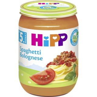 HiPP Bio Boloňské špagety 190g