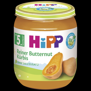 HiPP Bio Čistá máslová dýně 125g