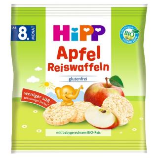 HiPP BIO Jablečné rýžové vafle, od 8. měsíce 30g