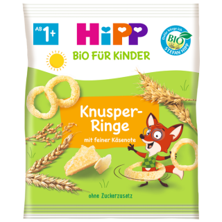 HiPP Bio Sýrové kroužky 25 g