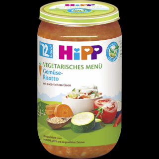 HiPP Bio Vegetariánské menu Zeleninové rizoto 250 g
