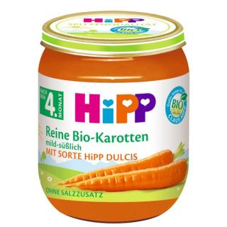 HiPP Bio Zelenina čistá raná mrkev 125g