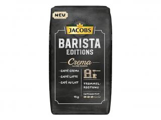 Jacobs Barista Caffe Crema, zrnková káva 1kg  - originál z Německa
