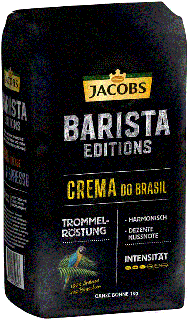 Jacobs Barista Editions Crema Brasil Výběr roku, zrnková káva 1kg