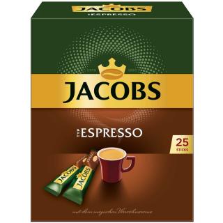 Jacobs Espresso rozpustná káva, porcovaná 25ks, 45g
