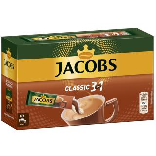 Jacobs instantní káva 3v1 Classic 10ks , 180g