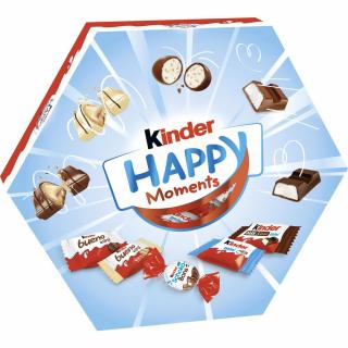 Kinder Happy Moments Mini MIX 161 g-25 ks  - originál z Německa