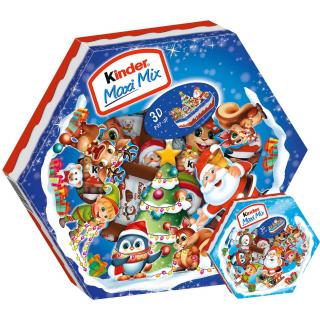 kinder Maxi Mix Vánoční talíř 143 g