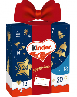 kinder Mix Dárkový adventní kalendář 214 g  - originál z Německa