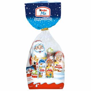 Kinder Mix výběrový vánoční mix 132g  - originál z Německa