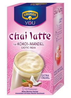 Krüger YOU chai latte Kokos a mandle 10 ks, 250 g