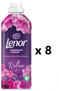 Lenor Aviváž Amethyst a Floral Bouquet Relax 8x25 dávek - VÝHODNÉ BALENÍ