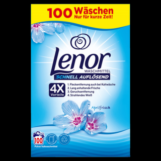 Lenor prací prášek Aprilfrisch Universal 100 dávek, 6 kg