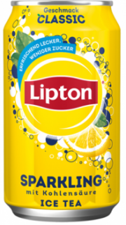 Lipton Ledový čaj citron Sparkling 0,33l