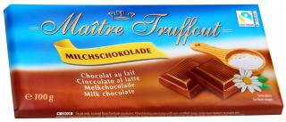 Maitre Truffout mléčná čokoláda 100g  - originál z Německa