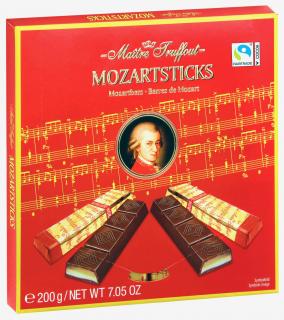 Maitre Truffout Mozartovy tyčinky plněné pistáciovým krémem 200g  - originál z Německa