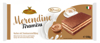 Meister  Dortové řezy s tiramisu krémem 250g  - originál z Německa