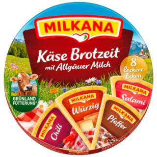 Milkana tavený sýr Vydatné sýrové občerstvení 20-30% tuku 190g