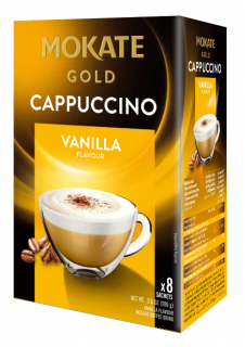 Mokate Instantní káva Cappuccino Gold Vanilka 100 g  - originál z Německa