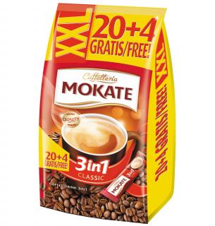Mokate Instantní káva Classic 3v1 24 x 17g, 408g  - originál z Německa