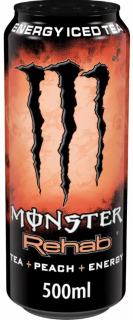 Monster Energy Rehab ledový čaj broskev 0,5 l