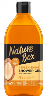 Nature Box sprchový gel se za studena lisovaným arganovým olejem 385ml