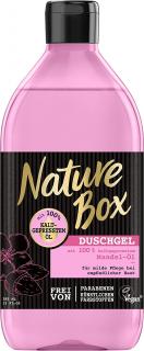 Nature Box sprchový gel se za studena lisovaným mandlovým olejem 385ml